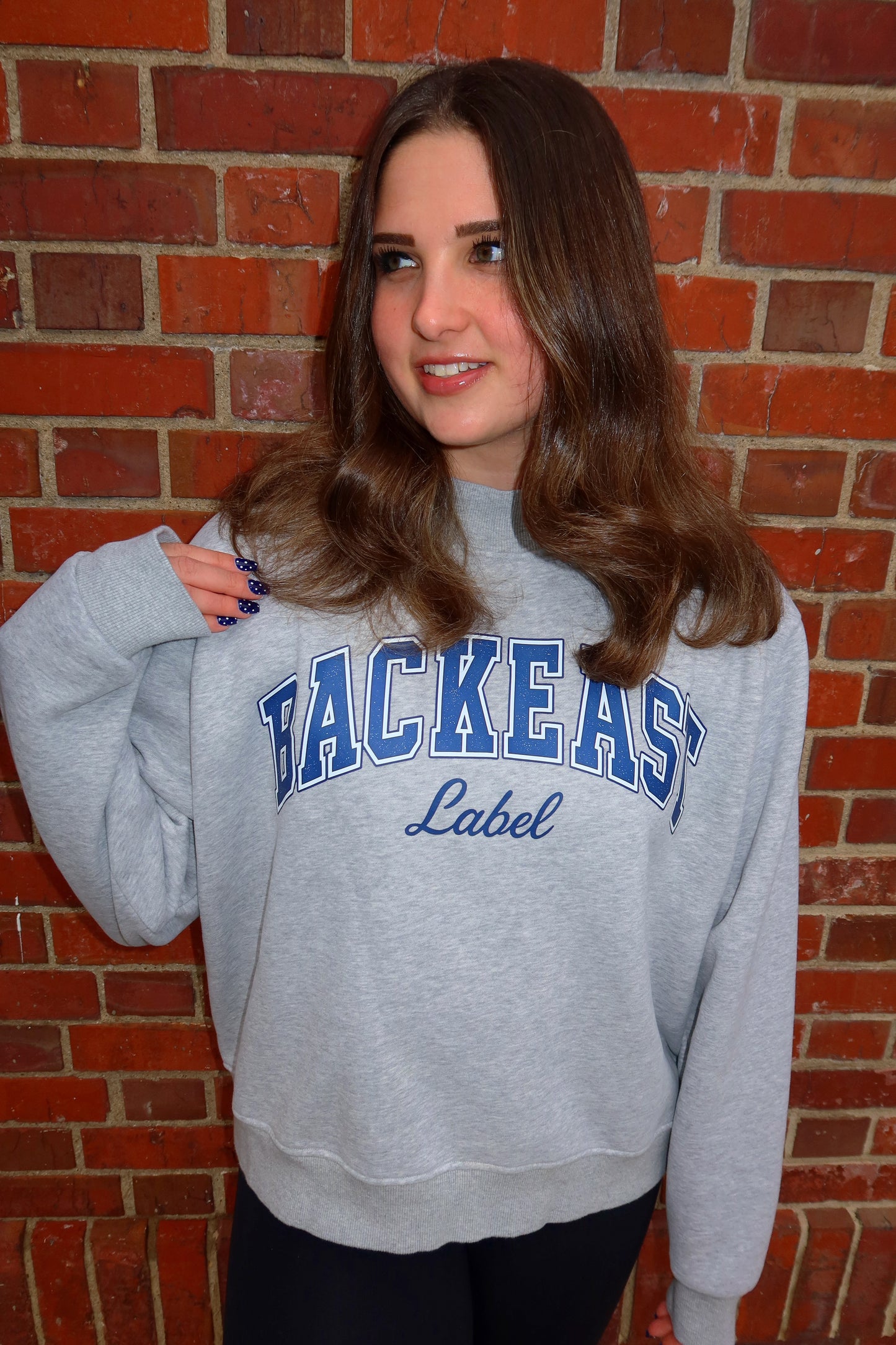 BackEast Label Mockneck