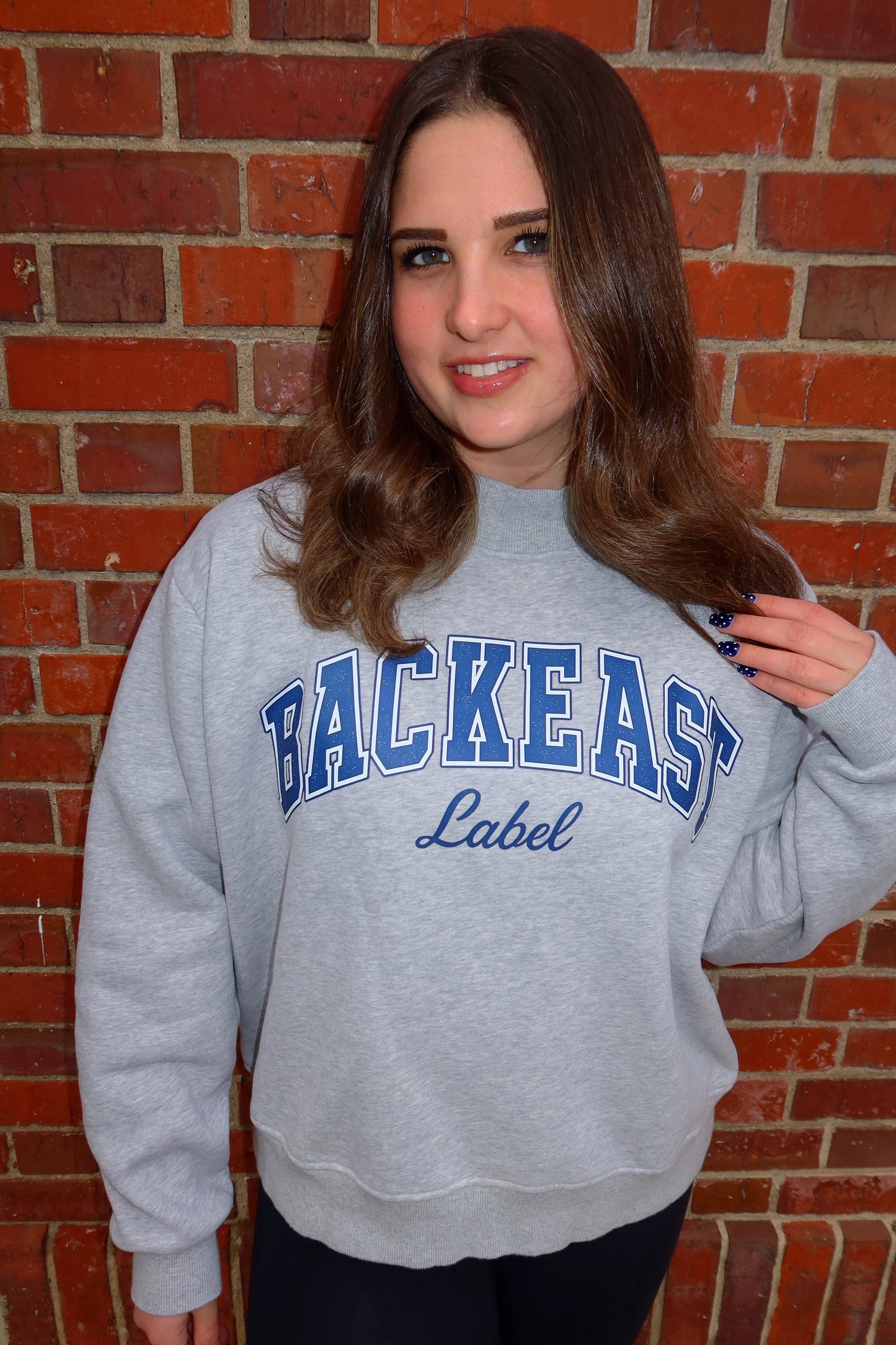 BackEast Label Mockneck