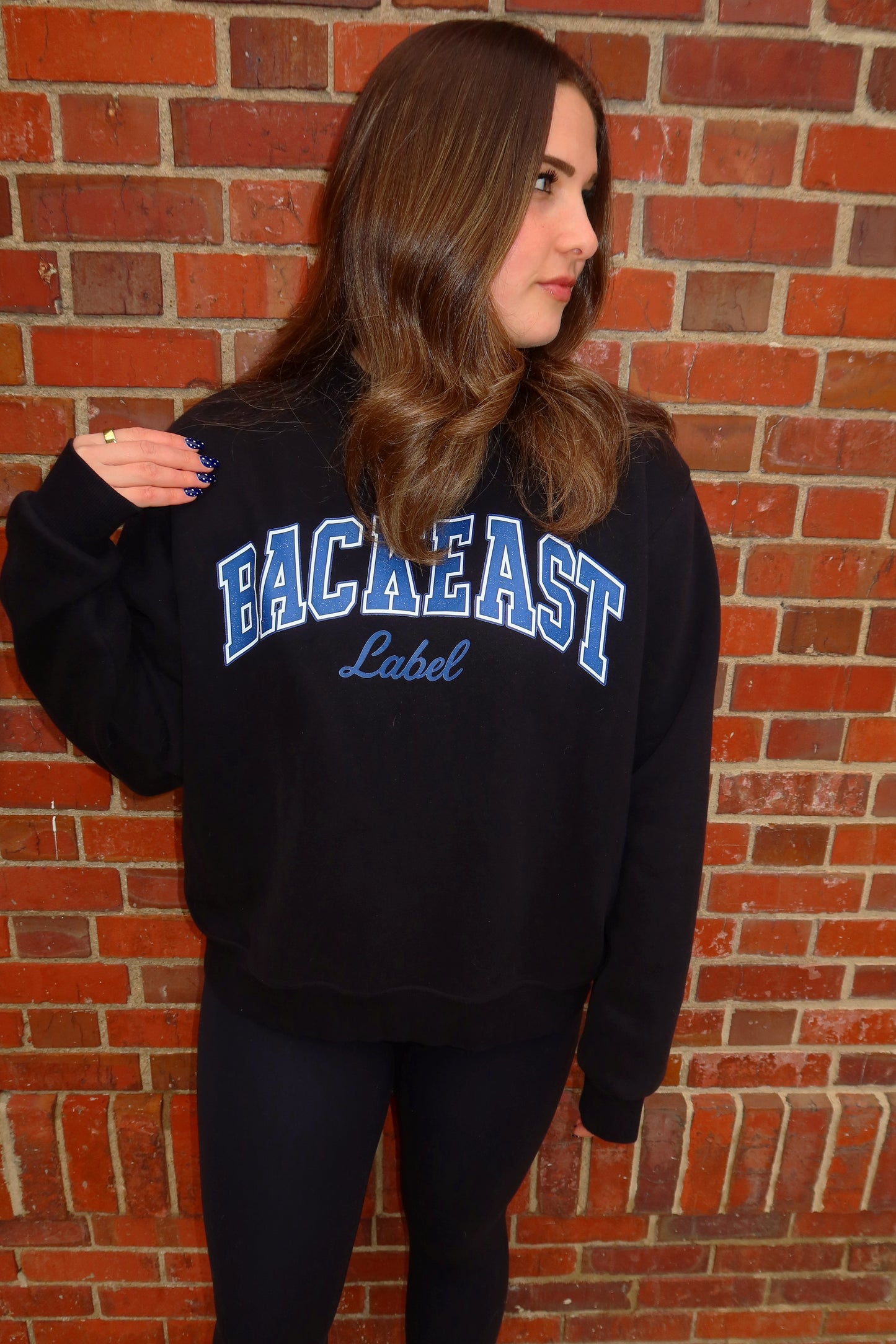 BackEast Label Mockneck