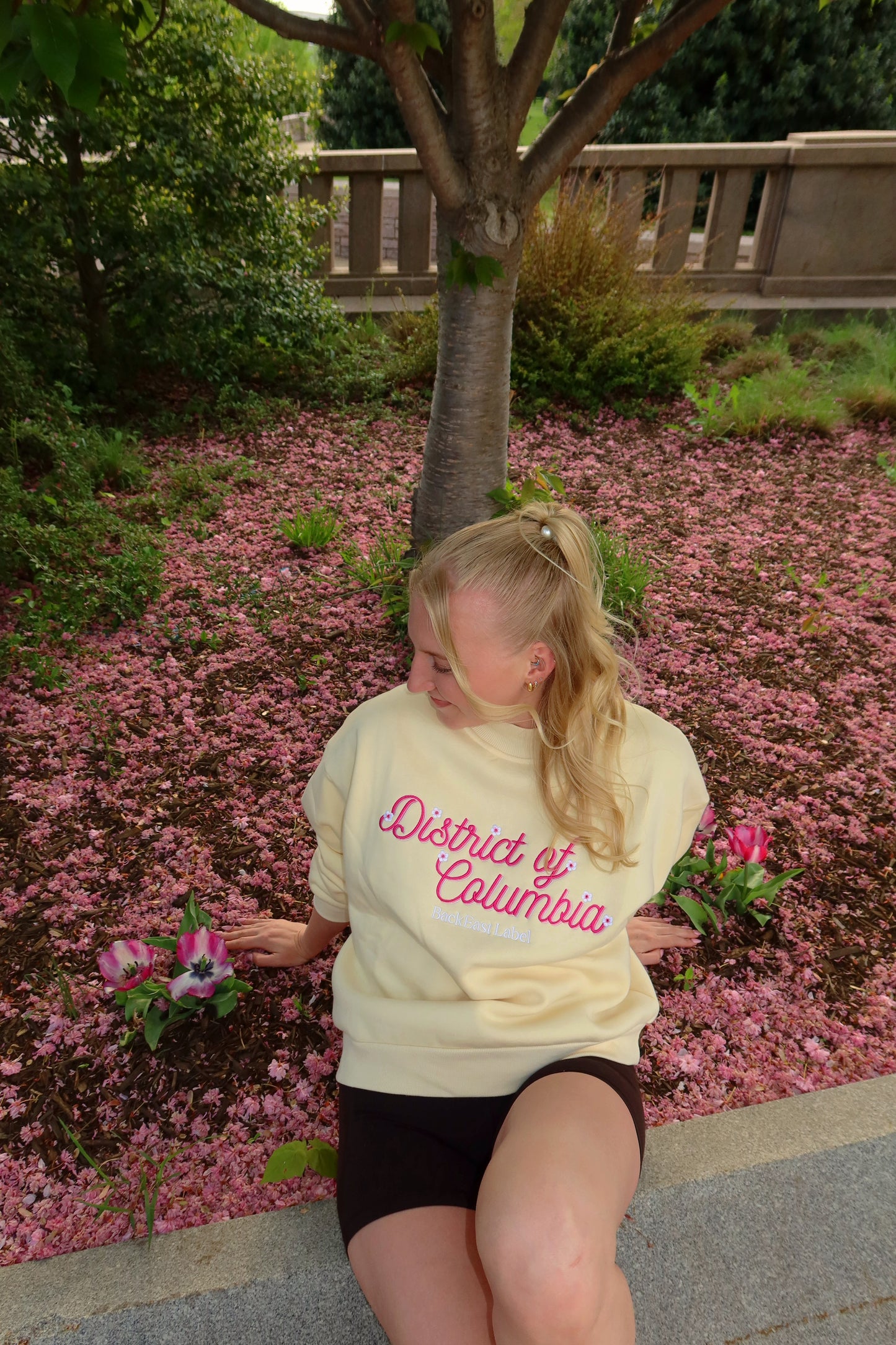 Spring & Cherry Blossom Mockneck
