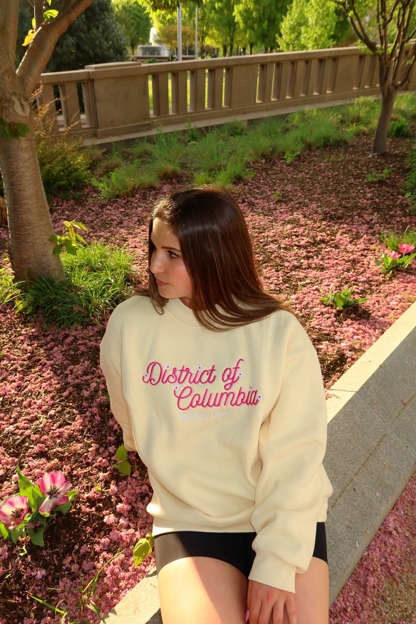 Spring & Cherry Blossom Mockneck