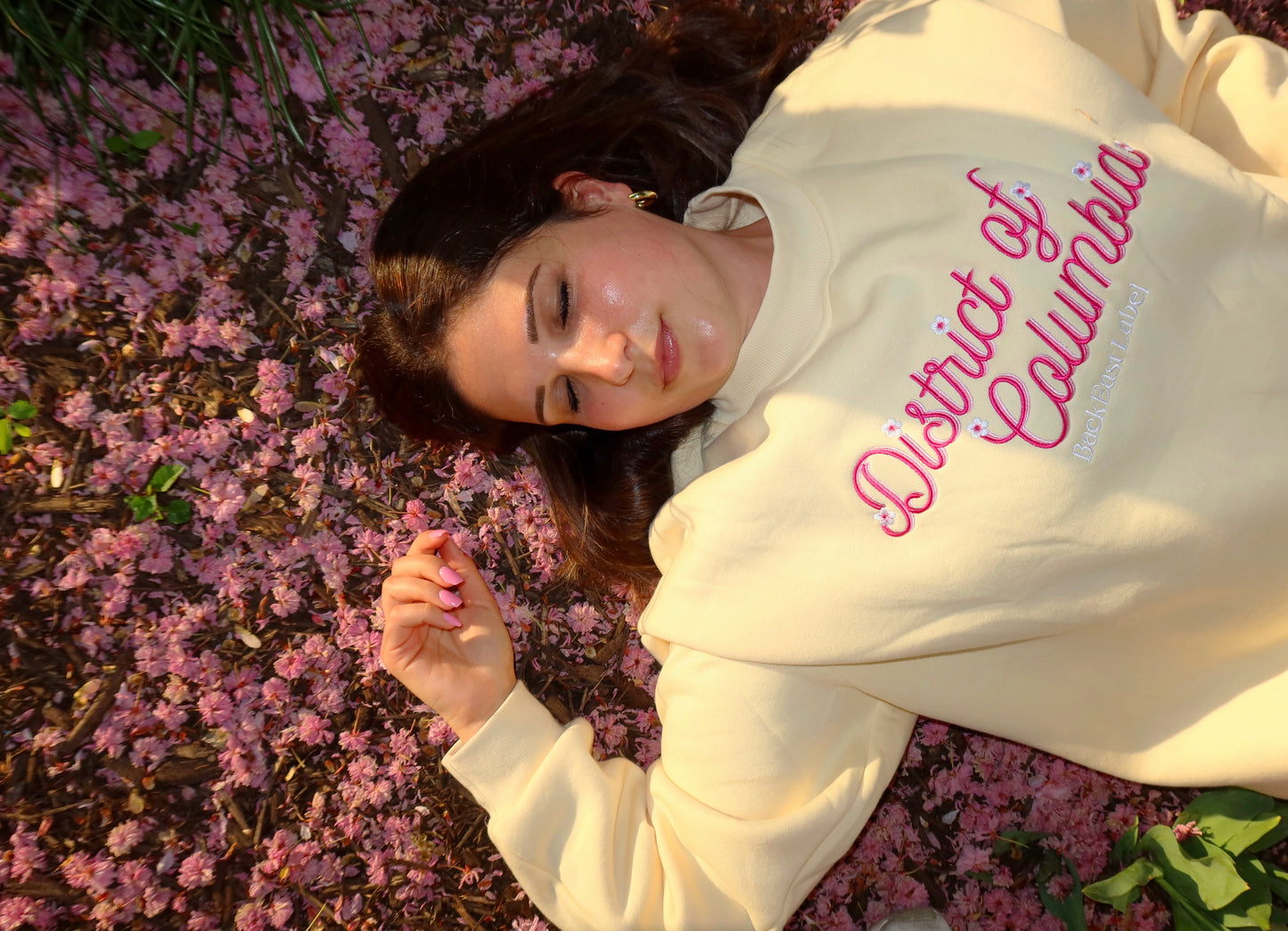 Spring & Cherry Blossom Mockneck
