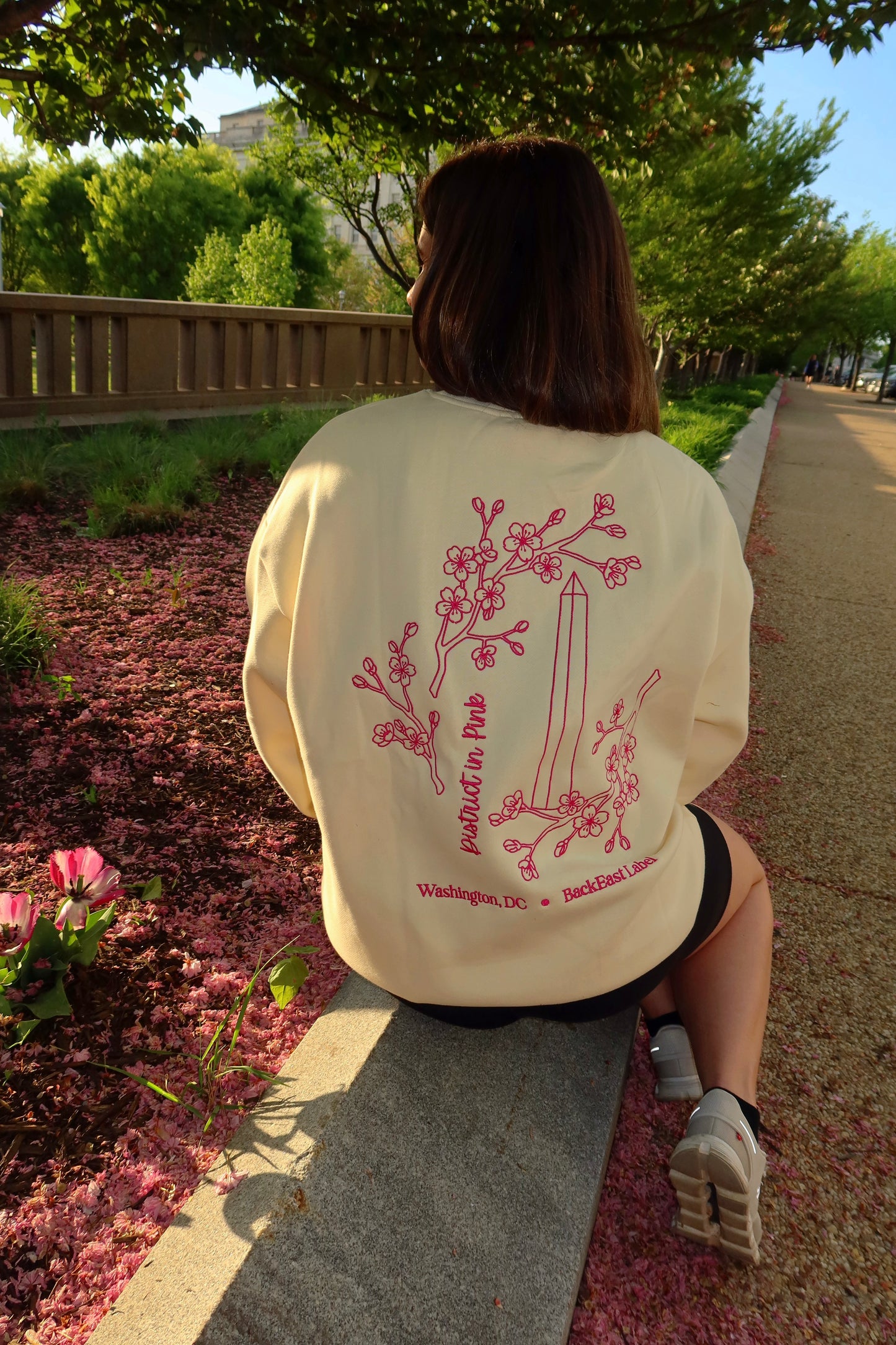 Spring & Cherry Blossom Mockneck