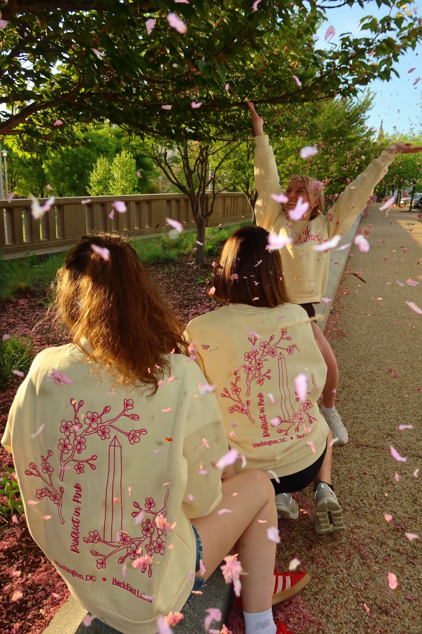 Spring & Cherry Blossom Mockneck