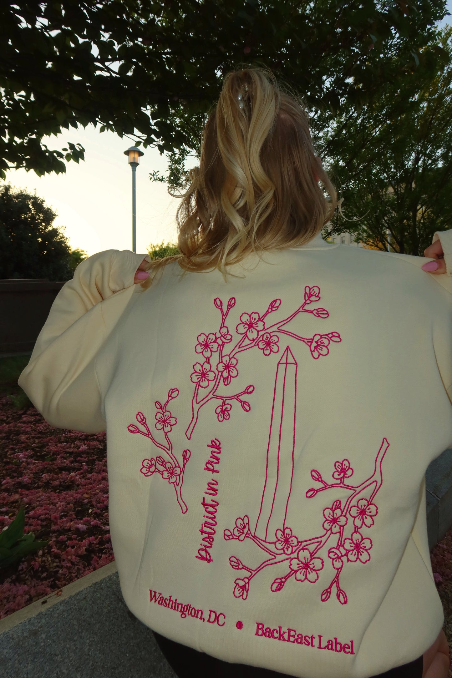 Spring & Cherry Blossom Mockneck